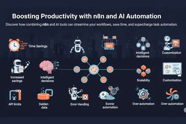 Boosting Productivity with n8n and AI Automation