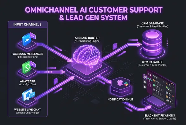 Architecting Omnichannel AI Customer Support & Automated Lead Systems